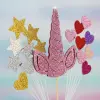 Glitter Cake Topper Collection